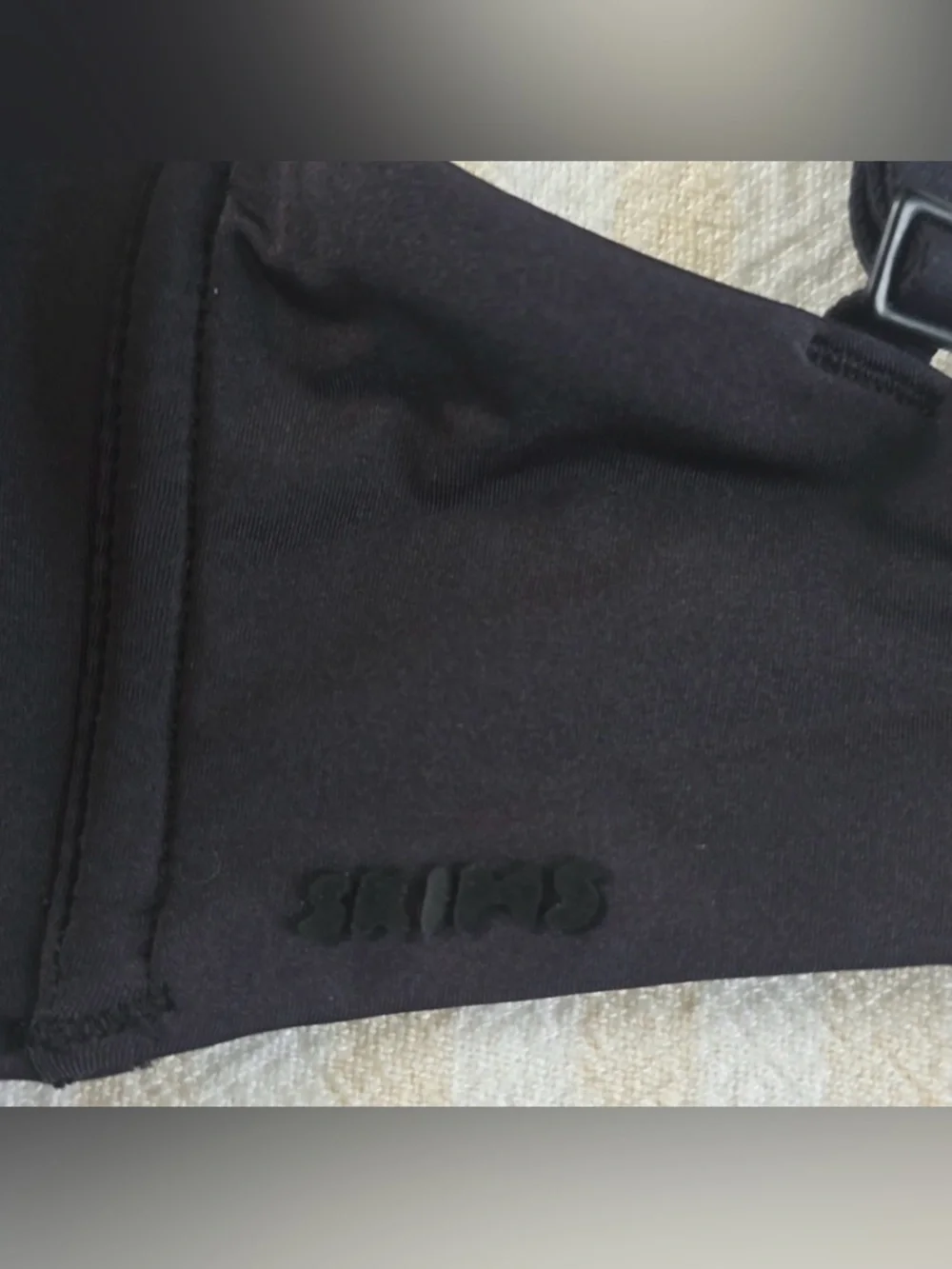 NWT SKIMS‎ Wireless Form Lightly Lined Bra Size:32E (32DD) Onyx